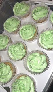 Green Cupcakes